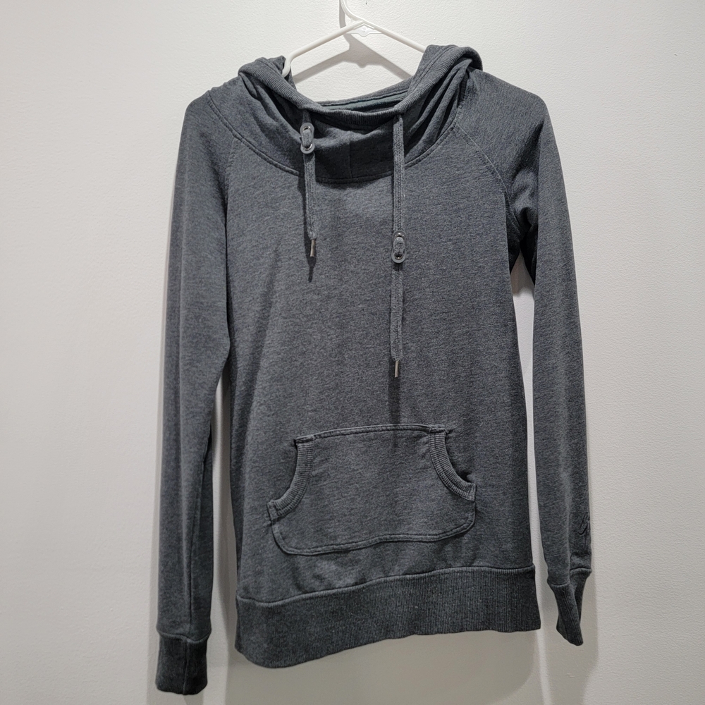Garage Charcoal Cowl Neck Sweater